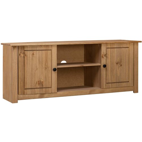 The Living Store TV omarica 120x40x50 cm trdna borovina Panama Range - TV Omarica, (21375365) Cene