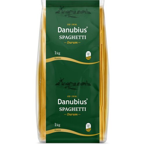 Danubius testenina spaghetti 1 kg Slike