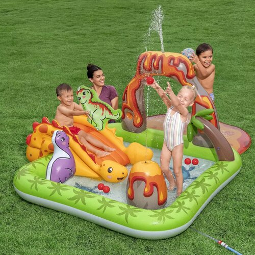 Lean Toys Vodno igri&scaron;če z dinozavri in vulkanskimi kroglicami Bestway 53172 Cene