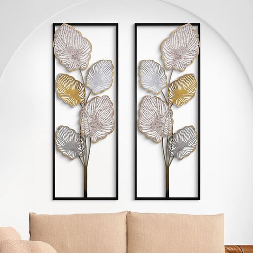 WALLXPERT salim ACH163-1 multicolor dekorativni metalni zidni dodatak set (2 komada) Cene