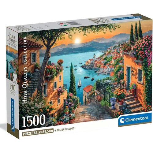 Clementoni &amp;Scaron;etnja lukom HQC 1500 komada kompaktna slagalica - Slike