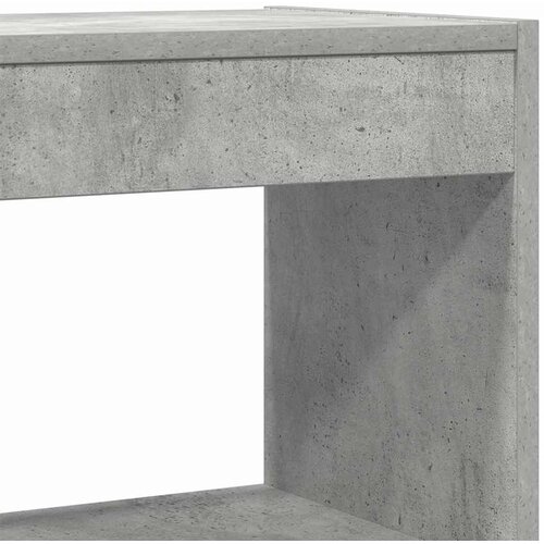  za knjige s policom Betonski sivi 80 x 30 x 198 cm Slike