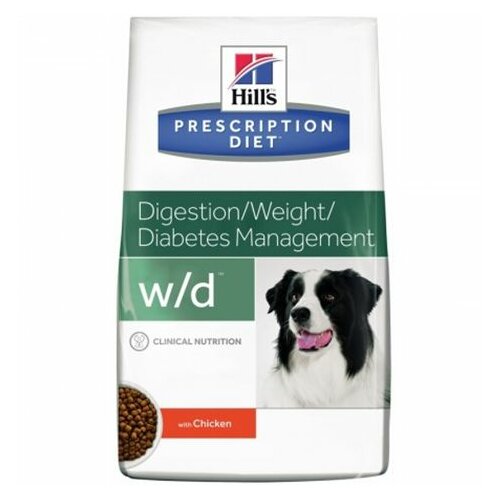 Hills prescription diet veterinarska dijeta za pse w/d 1.5kg Slike