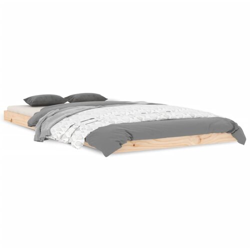 VidaXL Okvir za krevet 100 x 200 cm od masivne borovine Slike