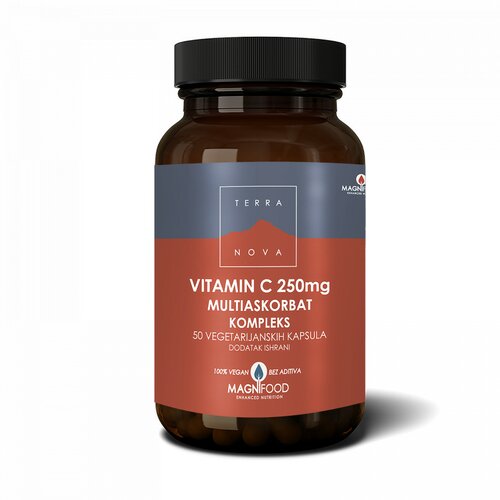 Terranova vitamin c 250mg multiaskorbat kompleks 50 kapsula Cene