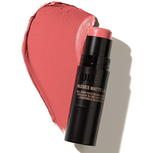Nudestix Nudies Matte Lux večnamenski svinčnik za oči, ustnice in lica odtenek Juicy Melons 7 g Slike
