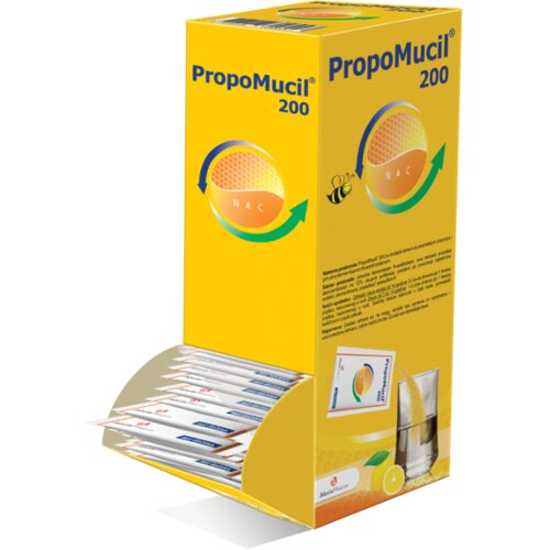 PropoMucil pra&amp;scaron;ak 200mg, 1 kesica Slike