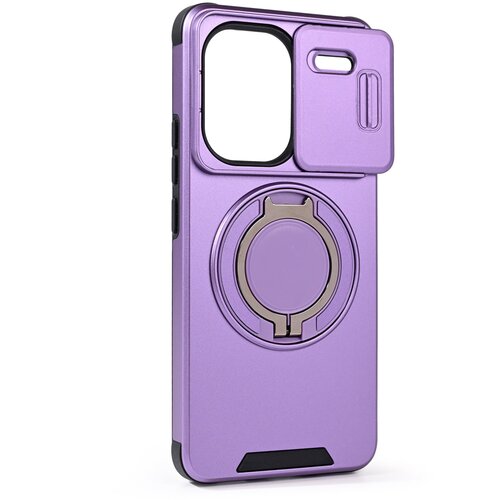  Torbica CamShield Ring stand za Xiaomi Redmi Note 13 Pro Plus (EU) ljubičasta Cene