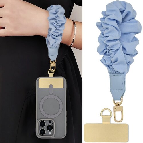 INF Prenosni pa&scaron;ček za zapestje, združljiv z iPhone - eleganten in varen dodatek Blue, (5000116358) Cene