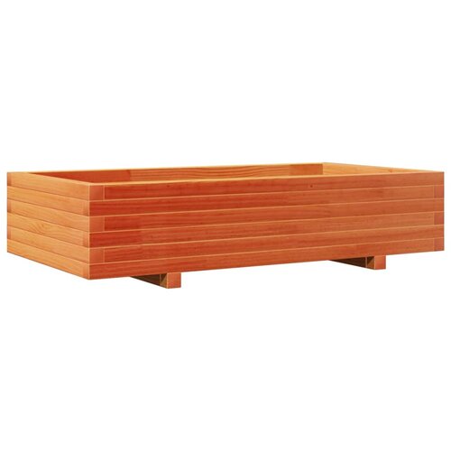  Vrtna sadilica vo&amp;scaron;tano smeđe boje 110x60x26,5 cm od borovine Slike