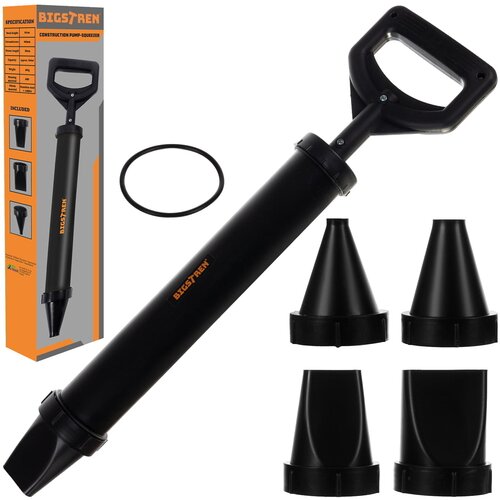  Vakuumska pi&amp;scaron;tola za fugiranje kamna in plo&amp;scaron;č + 4 nastavki 850ml črna BLACK FRIDAY Slike