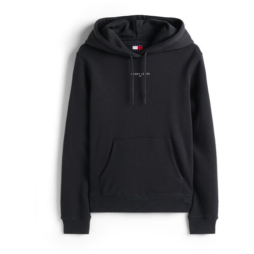 Tommy Jeans Majica črna / bela Cene