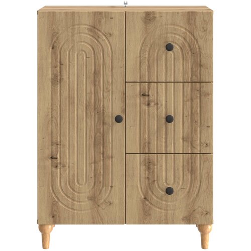  Kreveta Hrast artisan 66 x 34,5 x 90 cm Konstruirano drvo Slike