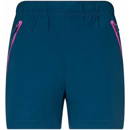 Rock Experience Powell 2.0 Shorts Woman Pant Moroccan Blue/Super Pink L Kratke hlače