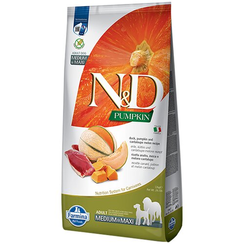 Farmina N&D Medium/Maxi bundeva, patka i dinja - 2 x 12 kg Cijene
