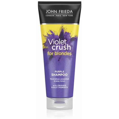 John Frieda Sheer Blonde Violet Crush šampon za svetle lase 250 ml za ženske