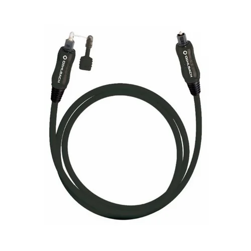 Oehlbach Toslink Digitalni audio Priključni kabel [1x Muški konektor Toslink (ODT) - 1x Muški konektor Toslink (ODT)] 2 m Crna