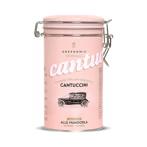 Greenomic Cantuccini - v kovinski škatli - Alle Mandorla