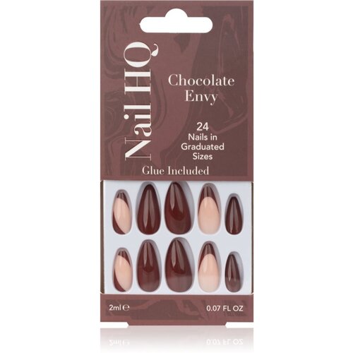 Nail HQ Almond umetni nohti Chocolate Envy 24 kos Cene