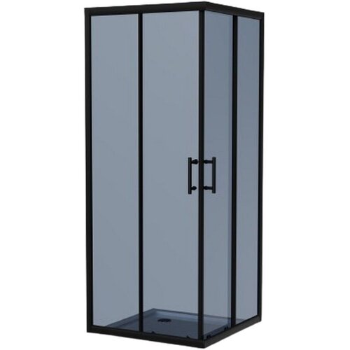 STIL tuš kabina S241G kvadratna blue/grey 80x80x195 cm Cene