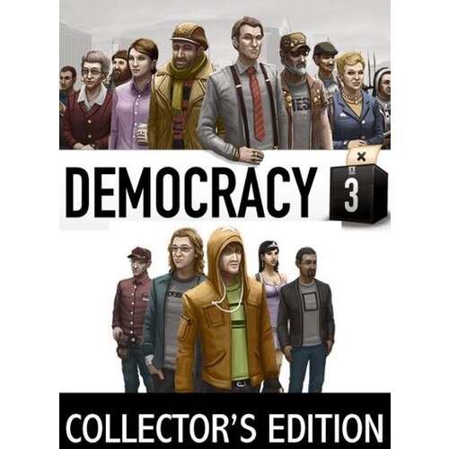  Democracy 3 Collector's Edition Steam Key GLOBAL Cene