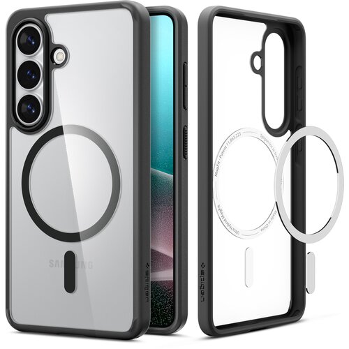 Forcell CAPA SPIGEN ULTRA HYBRID PARA SAMSUNG GALAXY S26+ MAGSAFE, PRETA FOSCA., (5000261284) Slike