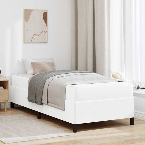 vidaXL Okvir kreveta s madracem Bijela 100 x 200 cm Cijene