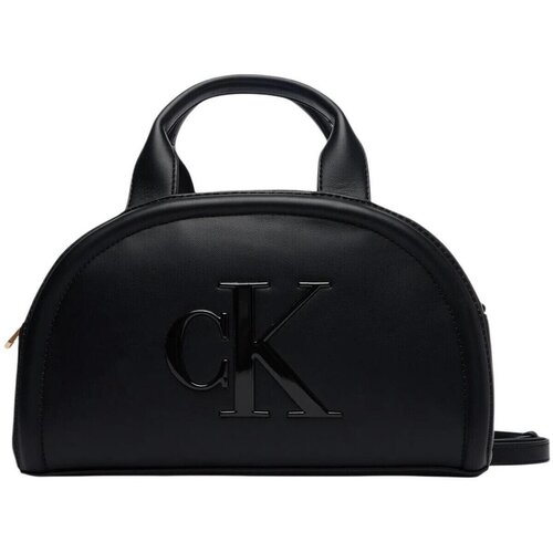 Calvin Klein Jeans Torbe BOLD CK DOME CROSSBODY LV04F3895G Črna Slike