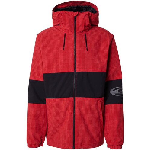 Quiksilver Funkcionalna jakna &amp;#039;HIGH IN TH HOOD&amp;#039; siva / rdeča / črna / bela Slike