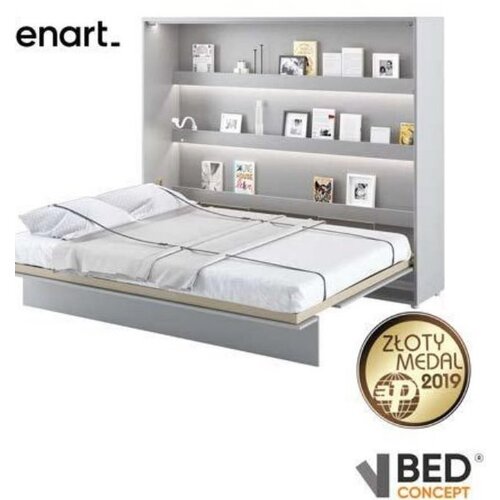 Bed Concept Postelja v omari BC-14 - 160x200 cm - siva Slike