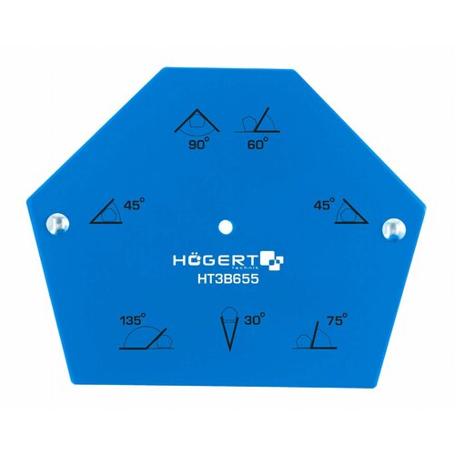 Hogert magnetni ugaonik za varenje heksagon HT3B655 Slike
