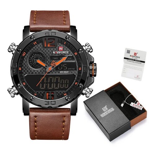 Naviforce NF9134B muški analogni ručni sat Cene