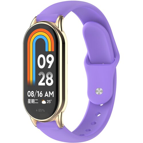 INF Združljivo z Xiaomi Silikonski pa&scaron;ček za Mi Band 8/9 (Pa&scaron;ček + Konektor) Purple, (5000079852) Cene