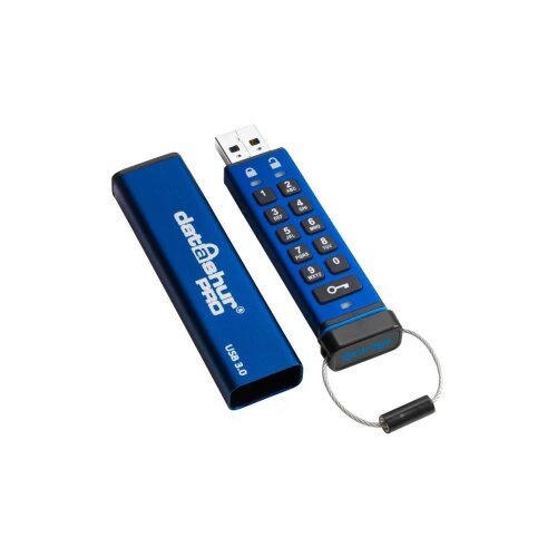 iStorage USB Stick 16 GB datAshur&reg; PRO Plava boja IS-FL-DA3-256-16 USB 3.0 Cijene