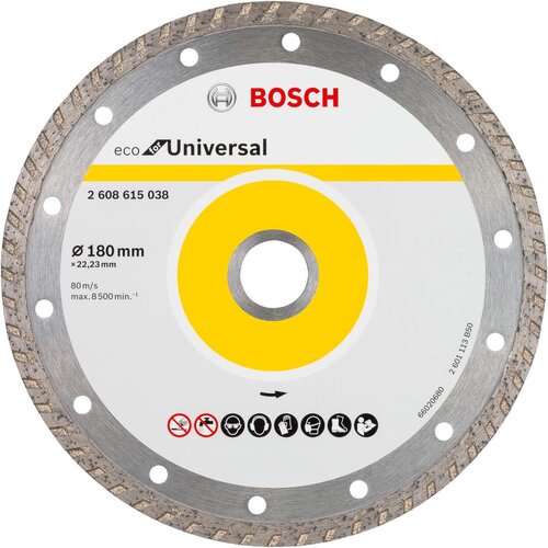 Bosch dijamantska rezna ploča eco for universal 180x22,23x2,6x7 (2608615038) Cene