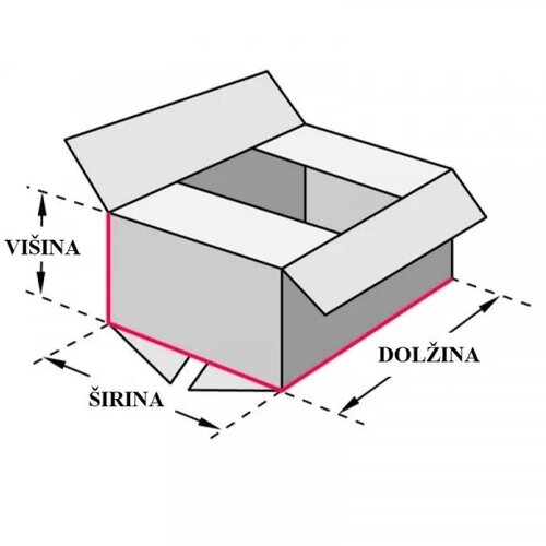  Kartonska &amp;scaron;katla QUICKBOX 215X160X110 mm, 1/1 Slike