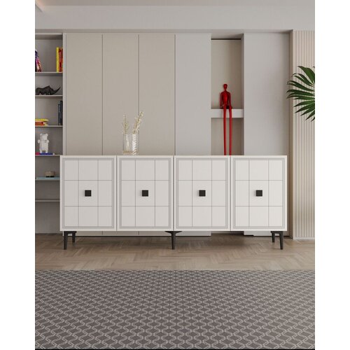 Hanah home konzola yuka 150, 150x75x32 cm, bela Cene