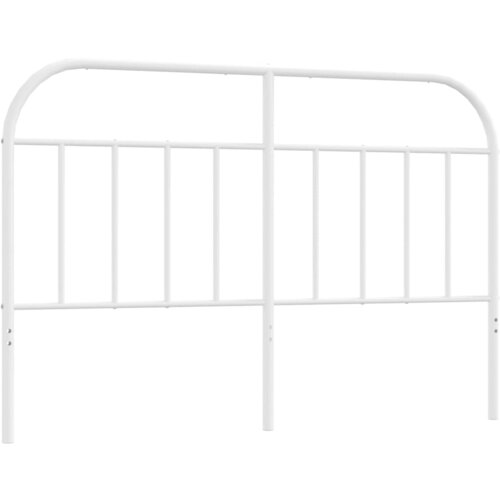  Metalno zamjensko uzglavlje bijelo 135 cm Slike