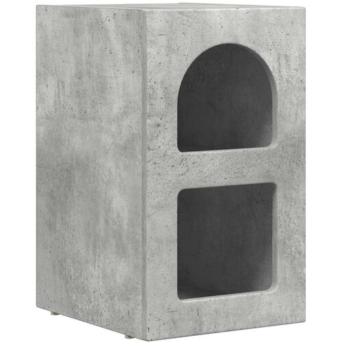  Noćni ormarić Betonski sivi 29,5 x 33,5 x 50 cm Slike