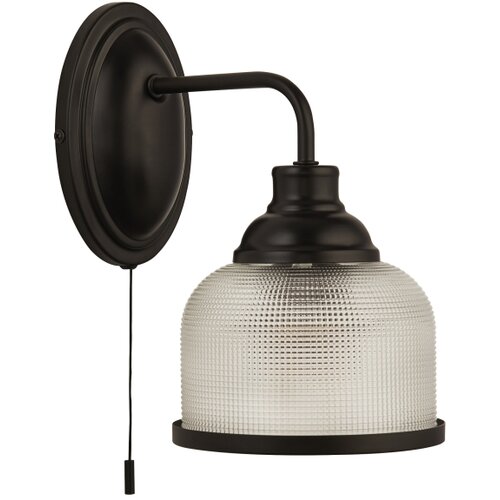 Searchlight 2671-1BK - zidna lampa bistro 1xE27/60W/230V crna Slike