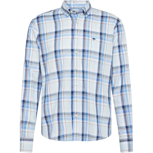 Fynch-Hatton Košulja plava / mornarsko plava / svijetloplava / smeđa