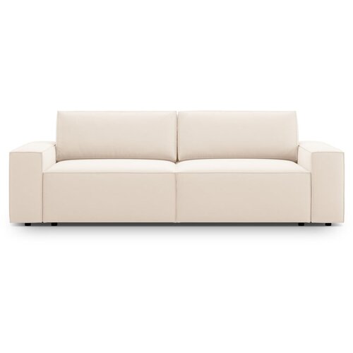 Micadoni Bež raztegljiva sedežna garnitura iz tkanine bouclé 247 cm Jodie – Home Cene