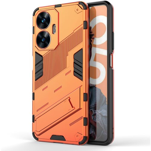 INORCO Za Realme C55 torbica za telefon s stojalom proti praskam za računalnik + zaščitni ovitek TPU, (22034730) Cene