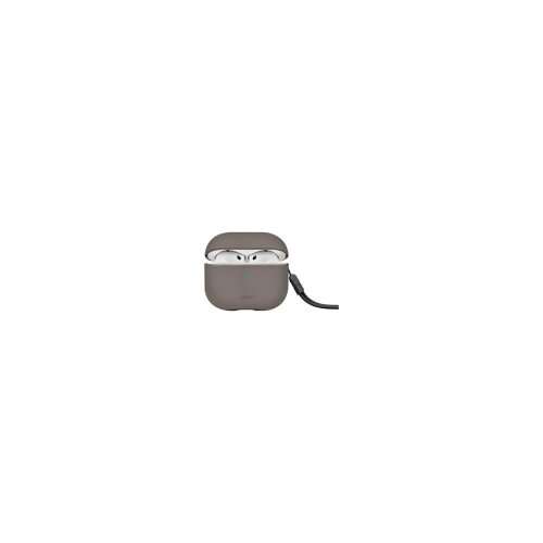 Uniq LYDEN DS OVITEK ZA APPLE AIRPODS 4 ZA&amp;Scaron;ČITA PRED PRASKAMI SIVA, KREMENNO SIVA, (5000339026) Slike