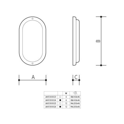  LED spolja&amp;scaron;nje zidno svetlo LED/6W/230V IP54 crno Slike