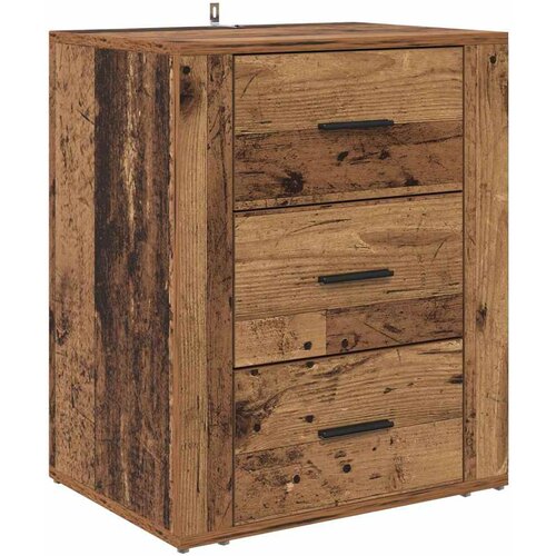 VidaXL Nočna omarica Star les 50 x 36 x 60 cm Konstruiran les, (5000069586) Slike