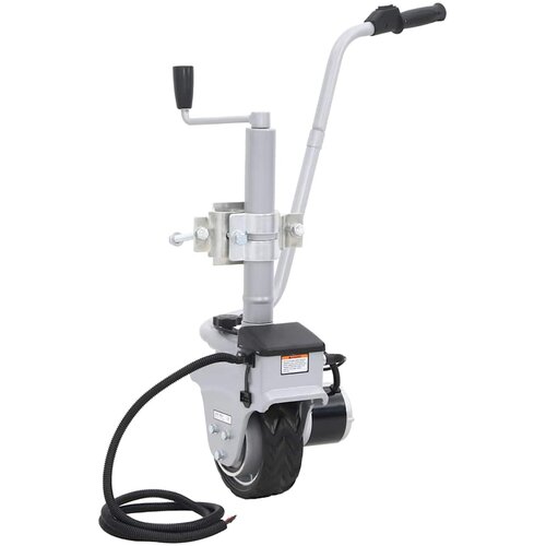 vidaXL Podporno kolo za prikolico motorizirano 12 V 350 W aluminij Cene
