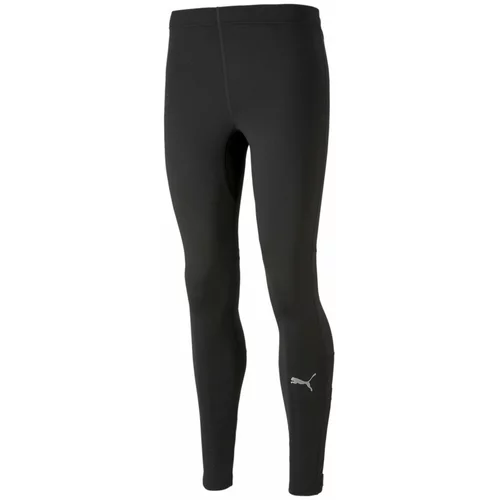 Puma Sportske hlače svijetlosiva / crna