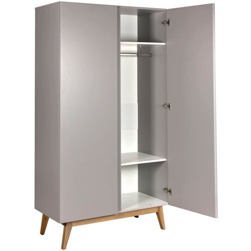 Qu-ax dvodelna omara trendy griffin grey Slike