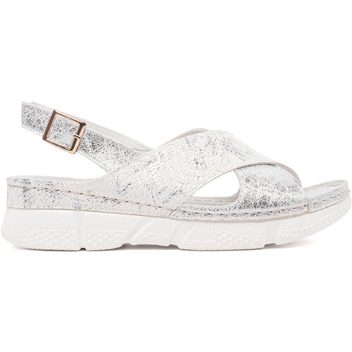 GOODIN White flat sandals Cijene